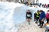 il tunnel della forcella pordoi _ Paolo