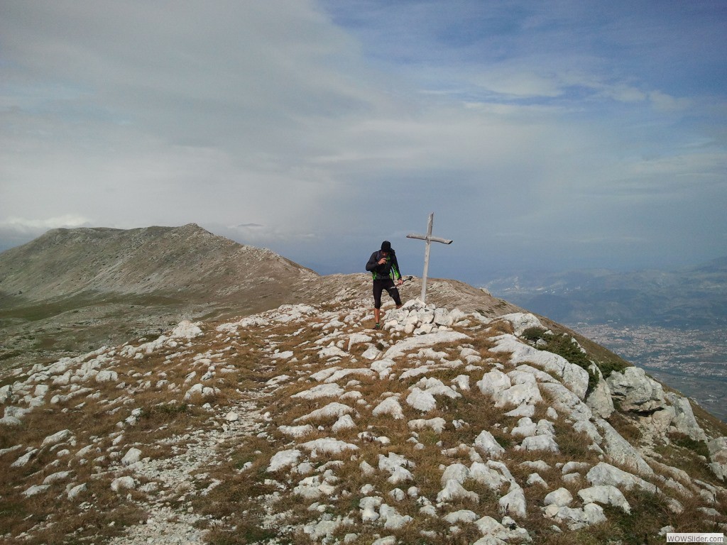 la Vetta di Monte Cagno 2153slm