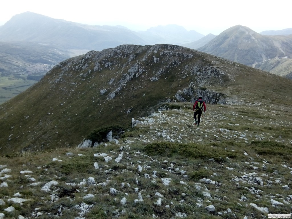 Si scende di corsa