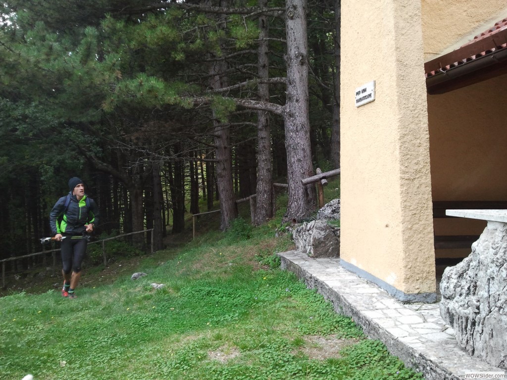 L'ultimo sparo nei pressi della cappelletta degli Alpini