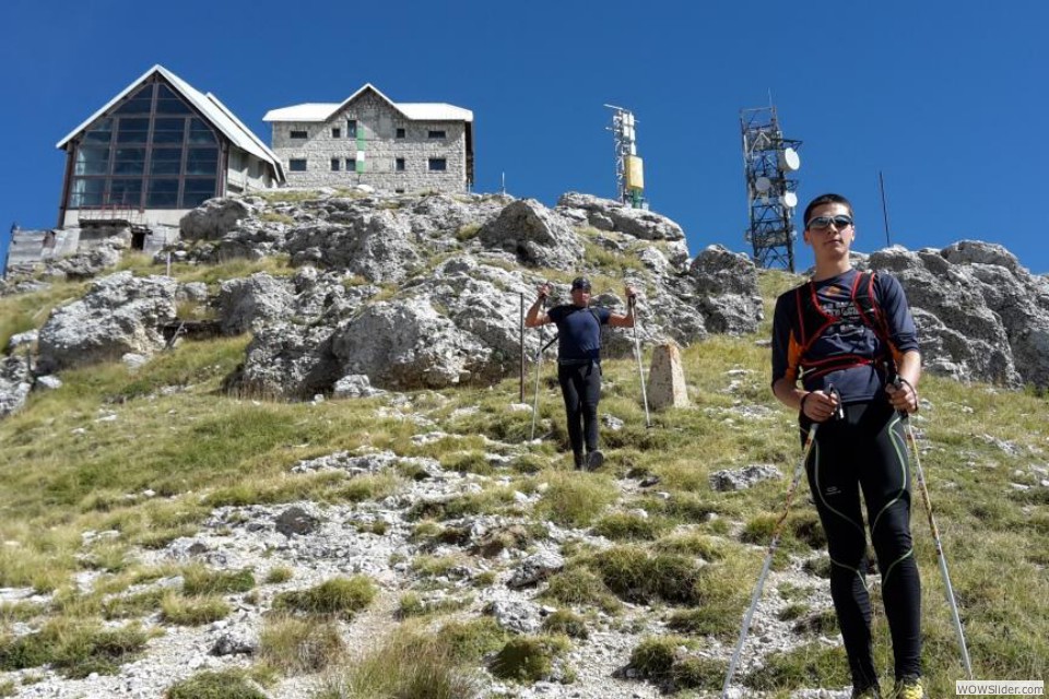 S la stazione superiore della funivia vecchia