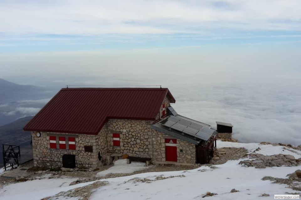 D il Rifugio Franchetti 2433slm